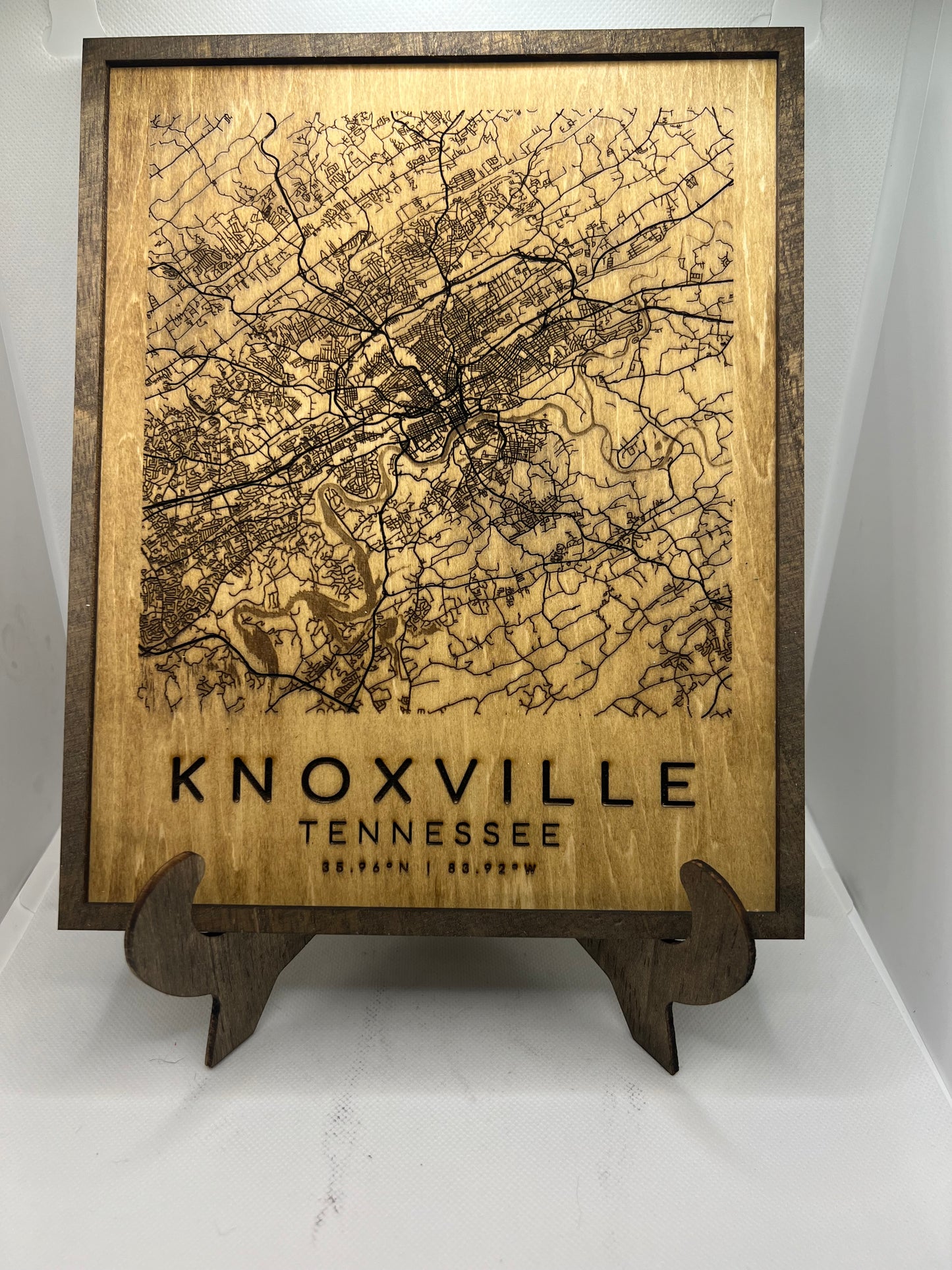 Knoxville Map Sign