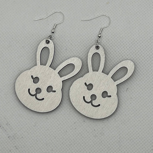 Bunny with Round Ears Earrings