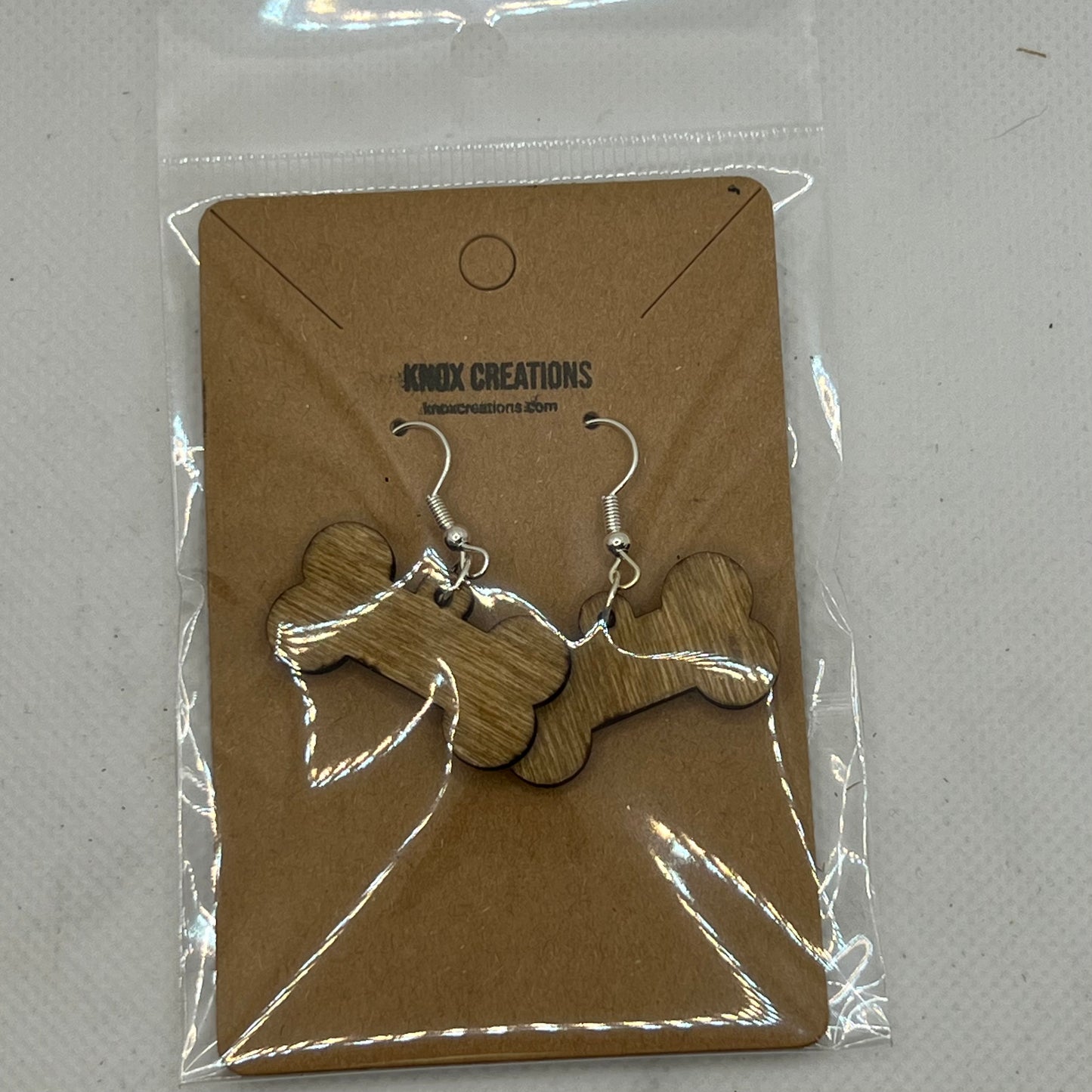 Dog Bone Earrings