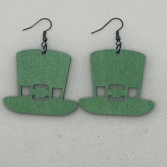 Lucky Hat Earrings