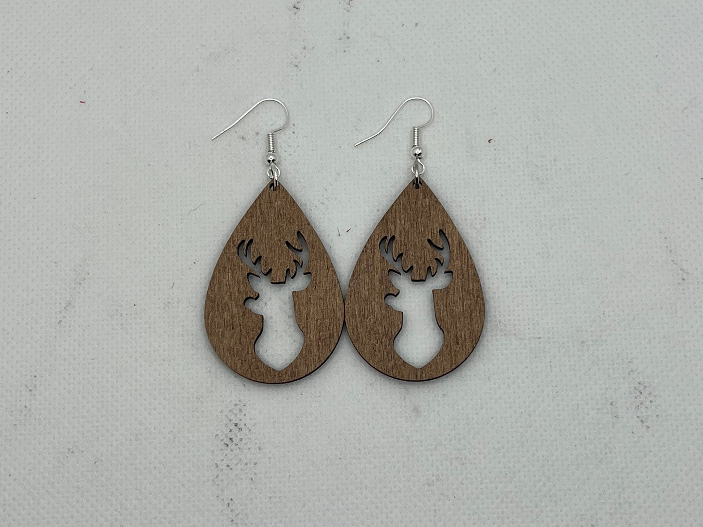 Reindeer Teardrop Earrings