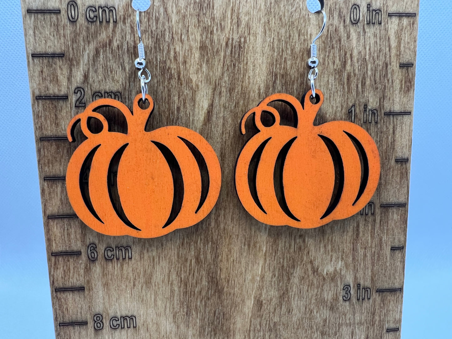 Pumpkin earrings