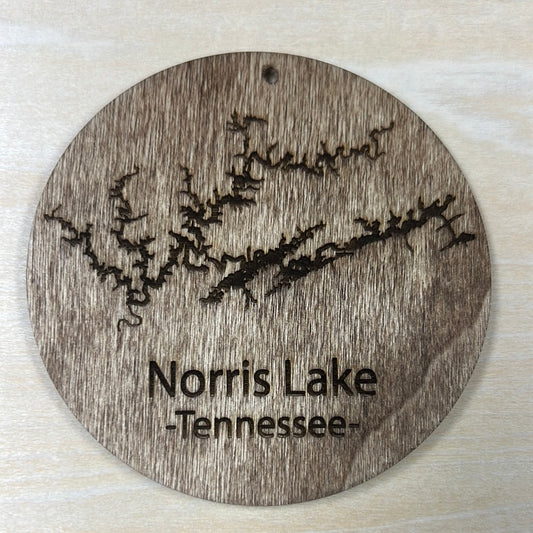 Norris Lake Christmas Ornaments